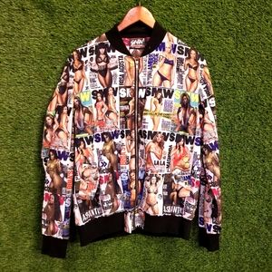 SOLD !!! Vintage SMW bomber jacket